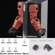 For 1/144 HG RG EG Bandai Gundam Model 30MM Frame Arms Girl Action Hand Joint A