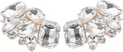 [Baluue] Sparkling Shoe Clips for Women Detachable High Heel Accessories for Weddings Formal Events and Work Elegant Shoe Charms to Enhance Style and Sophistication