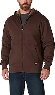 [Dickies] Men's Sherpa Lined Fleece Zip Hoodie