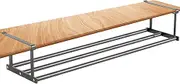 JIEBWCHA Under-cabinet height-adjustable shoe rack - adjustable base cabinet shelf expandable household organisation for behind the door in apartments and bedrooms