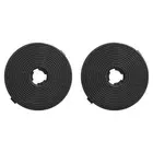 Set of Two Efficiently Designed Kitchen Range Hood Activated Carbon Filters