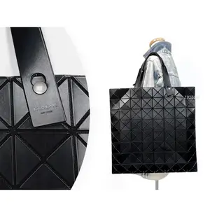 【JKhow這個好二手店】BAOBAO 8x8格 消光霧黑 三宅一生 issey miyake 托特包 (二手9成新)