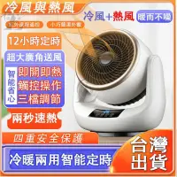 在飛比找蝦皮商城精選優惠-冷暖兩用風機110V 加熱取暖器 浴室暖風機 迷你暖風機 桌