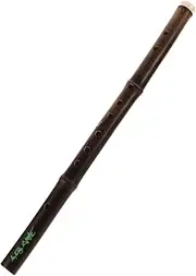 EXQUIMEUBLE Chinese Vertical Bamboo Flute Six Hole Bird Flute Woodwind Musical Instrument Premium Craftsmanship for Beginners and Professionals Versatile for Various Music Styles