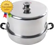 Steam Canner with Temperature Indicator (Aluminum Steam Canner)