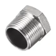 Hex Bushing 3/4 PT Male to 1/2 PT Female Pipe Fitting Reducer Adapter