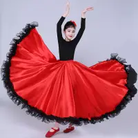 在飛比找蝦皮購物優惠-兒童西班牙鬥牛士表演服裝女童舞裙表演服裝