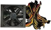 KAVJU 2000W 2400W 2600W 180V-260V ETH ATX Bitcoin Mining Power Supply 95% Efficiency Support 8 GPU Display Cards for BTC Miner Mining(2000W)