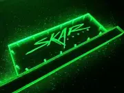 Any Text Or Logo Engraved: 15" x 5" Plexiglass Window 3/4” Thick For Sub Box