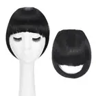 Snoilite Synthetic Short Bang Blonde Clip in Hair Bangs Heat Resistant Wig Fring
