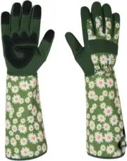 Long Gardening Gloves Women Thorn Proof Rose Pruning Garden Glove Cactus, Rose a