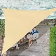 Triangle Sun Shade Sail, Canopy Awning, Outdoor Patio Fabric Screen Awning, Water & Air Permeable, Customizable(4x4x4m)