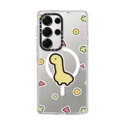 Galaxy S25 Ultra Clear Magnetic Case Mang dinosaur!