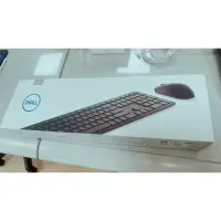 在飛比找蝦皮購物優惠-Dell KM5221W 無線鍵盤滑鼠（US美式英文版，無注