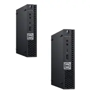 Bulk Buy 2x Dell OptiPlex 7060 Micro Desktop PC i5-8500 3.0GHz 8GB RAM 256GB SSD - Refurbished