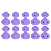 20Pcs Hair Rollers Silicone Hair Style Wave Former Mushroom Shaped Hair Curl CHW