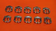 Leather Hardware - LOT of 10 JEREMIAH WATT Horseshoe Brand Buckles #4376 - 5/8"