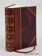 Homer The Iliad Volume 1 1924 By A. T. Murray(Tr.) [Leather Bound]