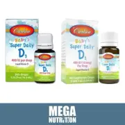 Carlson Labs Babys Super Daily D3 400 IU 10ml Kids Vitamin D Infant vitamin d