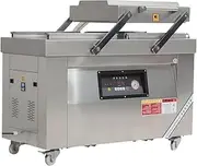 Commercial Double Chamber Vacuum Sealer Food Meat Vaccum Packing Sealing Machine