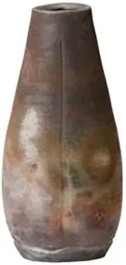 Bizen-yaki Dream Studio Mitsukata Flower Arrangement Vase with Wood From Japan