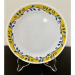 全新CORELLE 康寧餐具-黃藤花10吋平盤 (無紙盒4入組）