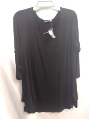 Autograph black layered tunic top size 18 (25.5in bust)
