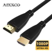 AIXXCO 0.5M 1.5M 1M 2M 3M 5M 10M 15M Gold Plated HDMI-compatible Cable 1.4 1080p