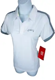 Medium Prodigy Golf Semi-Fitted Golf Polo Top Shirt Quick Dry New