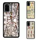 Phone Case Tenochtitlan Codex Mendocino For Samsung A15 A16 S23 S24 S25 Ultra FE