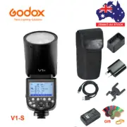 AU Godox V1-S TTL HSS 2600mAh Lithium Round Head Speedlite Flash for Sony A7 A7R
