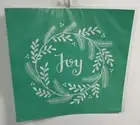 NEW “JOY WREATH” Chalk Couture Chalk Transfer Stencil Size D RETIRED