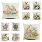 with Zipper Cushion Cover Polyester Pillow Cases Home Party Decor