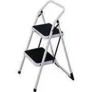 NEW 200LB 2 STEP STEEL FOLDING HOUSEHOLD STEP STOOL 1826234