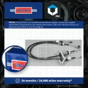 Gear Change Cable fits FIAT FIORINO 225 1.3D 08 to 12 B&B 55227529 Quality New