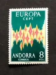 Andorra Española 1972 Europa Serie muy especial val.Cat. 115€ MNH