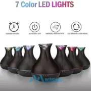LED Ultrasonic Humidifier Air Aroma Essential Oil Diffuser Mist USB Air Purifier