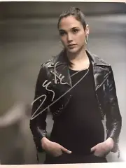 Gal Gadot Signed Fast And Furious 8x10 Photo With COA
