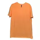 UGG ZOEY T-SHIRT DRESS WOMENS SIZE S ORANGE SHERBERT ORGANIC COTTON SHORT SLEEVE