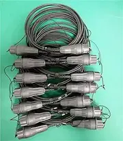VJSUWI Fullax LC Fiber Optic Patch Cable, Waterproof, Singlemode, Shielded, 2 Conductors, 100 m, 200 m, 50 m, for Base Station, Outdoor (30 m)