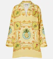 [Alemais] Alémais La Musica linen tunic UK 6 yellow
