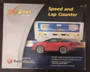 Zip Zaps Micro RC Speed and Lap Counter Radio Shack Model 60-7530 New