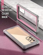 Case For Galaxy A53 5G Poetic Built-in Screen Shockproof Bumper Cover Pink