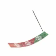 Soapstone Tree of Life Design Carved Incense Stick Holder 11" Ash Catcher