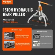 Hydraulic Gear Puller 15 Ton Wheel Pulley Bearing 2 or 3-Jaw with Case