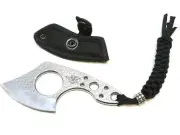 NEW POCKET CHOPPER MINI MEAT CLEAVER BUTCHER KNIFE w/ SHEATH & LANYARD