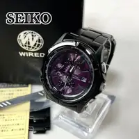 在飛比找蝦皮購物優惠-SEIKO 精工 手錶 WIRED 計時儀 黑色 merca