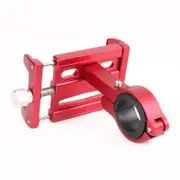 Aluminum Alloy Phone Holder 3.5"-6.5" Adjustable Phone Clip Stand Shockproof Portable Phone Bracket For Cycling Bicycle