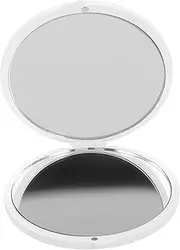 CRILSTYLEO Hand Mirror for Women Compact Travel Mirror Magnifying Lens Portable for Purse