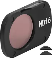 Lens Filter Waterproof High Def Accessory for Mavic Mini 1/2, Aviation Aluminum Frame, Nanometer Coating Tech, 96% Light Transmittance (ND16)